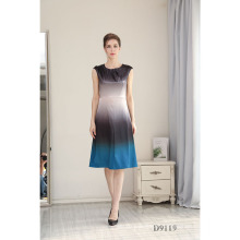 Fashion Color Plain Slim Simple Party Elegant Evening dress for wedding party